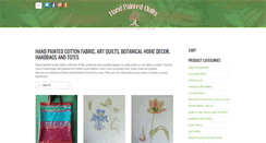 Desktop Screenshot of handpaintedquilts.com
